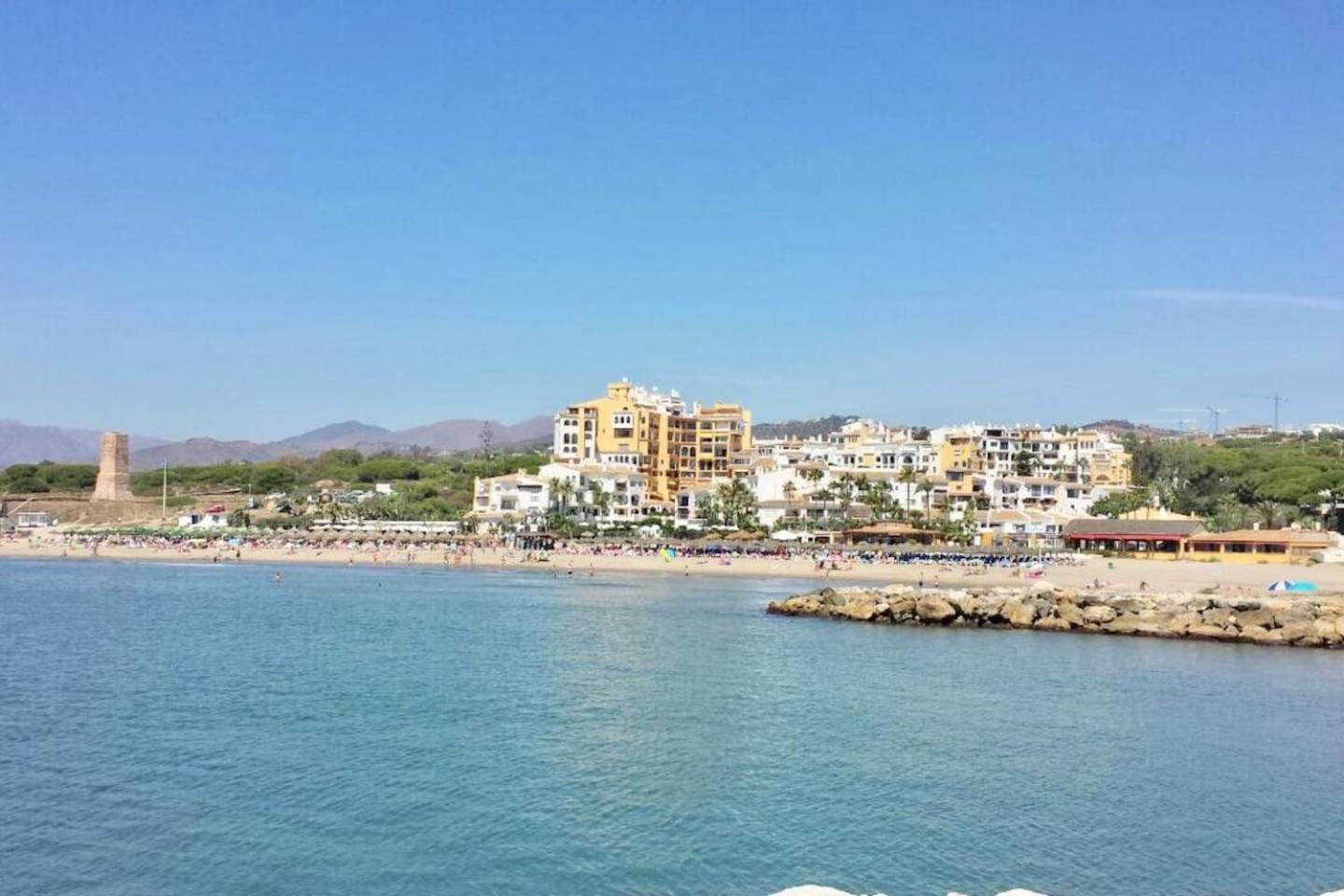 Apartmán Cabopino N Marbella Exteriér fotografie