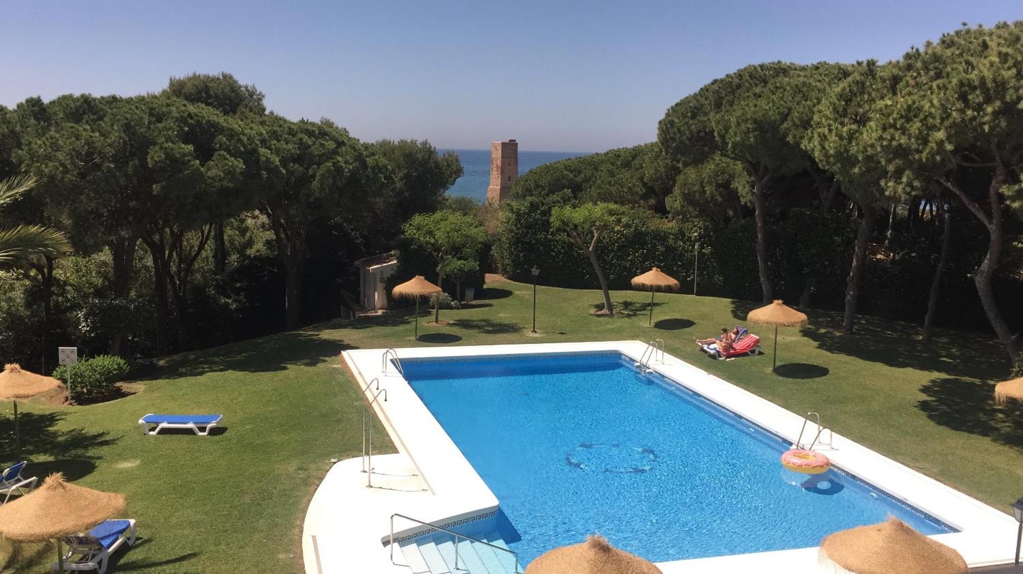 Apartmán Cabopino N Marbella Exteriér fotografie